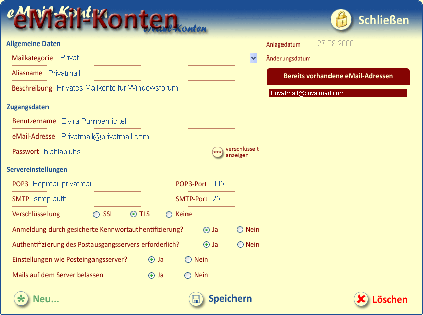  Mailkonten
